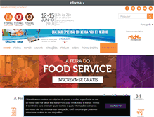 Tablet Screenshot of fispalfoodservice.com.br